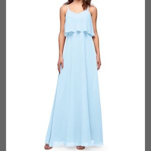Azazie Desiree dress in Sky Blue